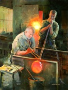 Orrefores Galss Blowers